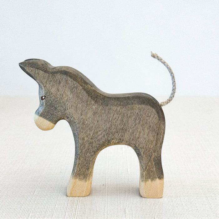 Donkey small - Hand Painted Wooden Animal - HolzWald