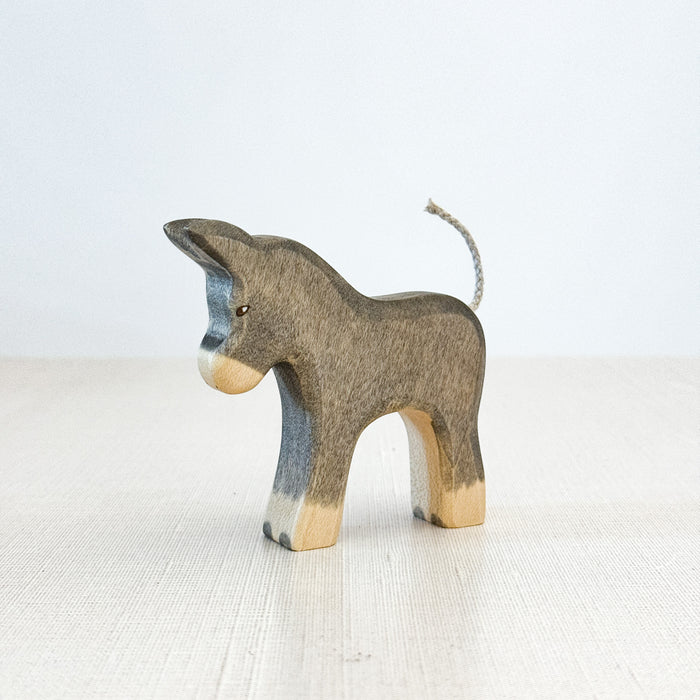 Donkey small - Hand Painted Wooden Animal - HolzWald