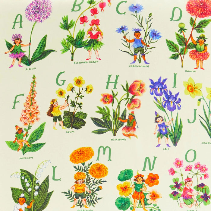 Flower Fairy Abc Playsilk - Sarah's Silks x Phoebe Wahl
