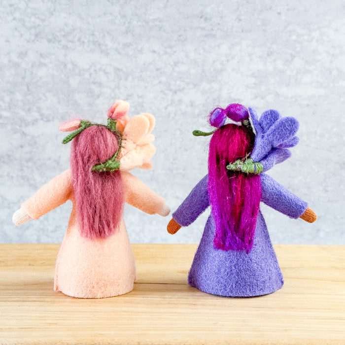 Freesia Fairy - 3.5" Doll - Flower Hat - Ambrosius Flower Fairies