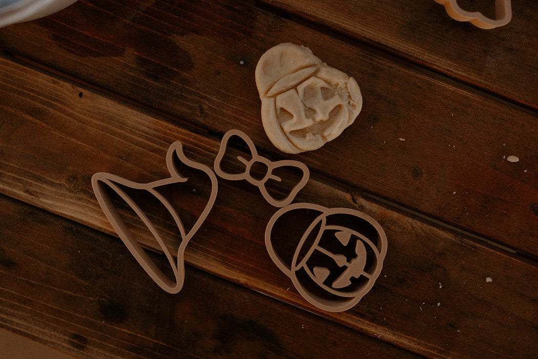 Ghost Stamp Bundle - Halloween Play Dough Cutters - Eco Cutters