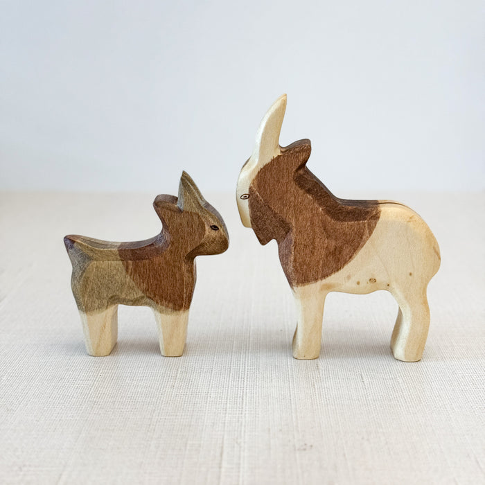Billy Goat - Hand Painted Wooden Animal - HolzWald