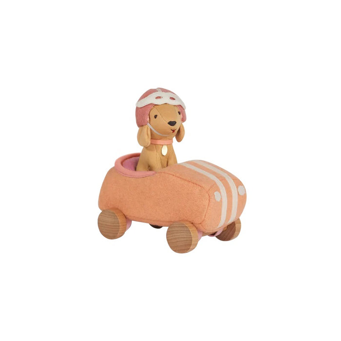 Holdie Dog-Go - Racer Girl - Pink - Olli Ella