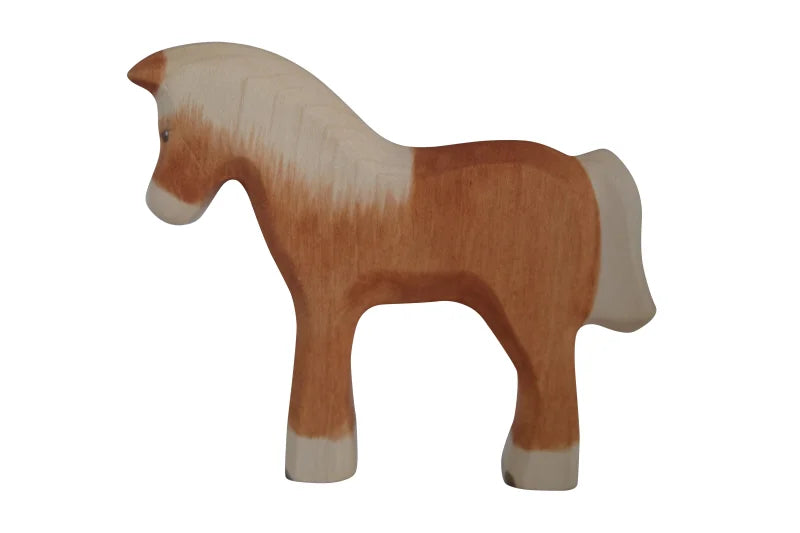 Haflinger - Hand Painted Wooden Animal - HolzWald