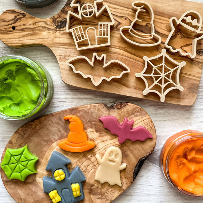 Halloween Dough Cutters - Mini Plant Based Plastic - Eco Cutters