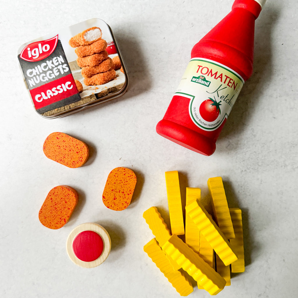Nuggets & Fries Play Set- Play Foods - Erzi — Oak & Ever