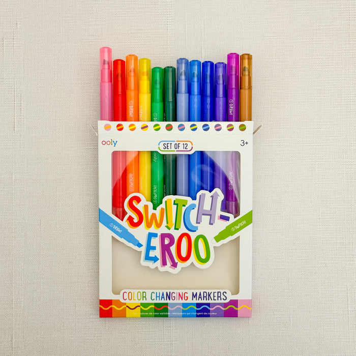 Switch-eroos - Color Changing Markers - 12 Colors - OOLY
