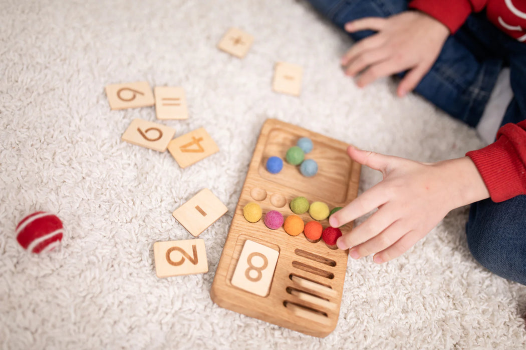 Small Counting Board - Double Sided - Montessori Math Board