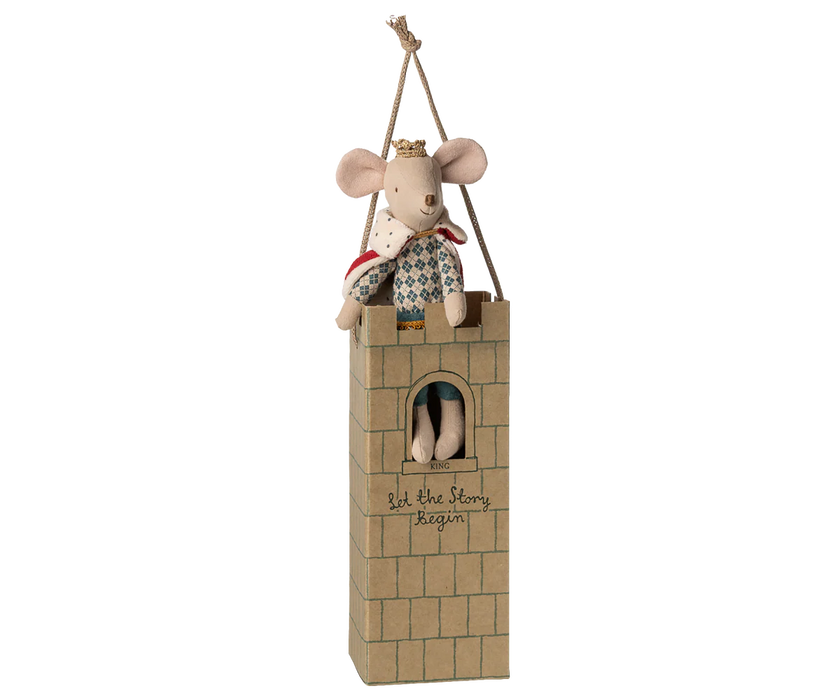King Dad Mouse - In A Castle Bag - Maileg