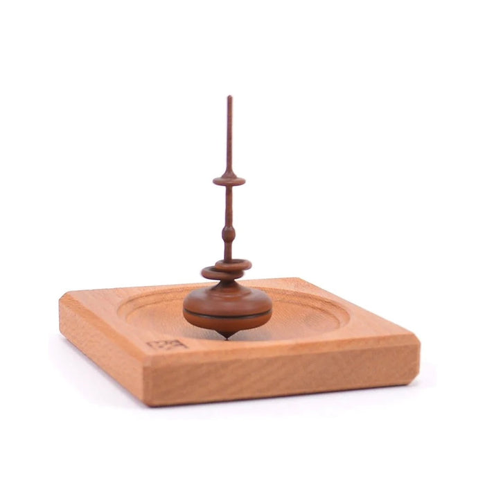 Helenchen (Mini Helenne) Spinning Top - Captive Rings Wooden Spinning Top - Mader