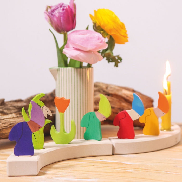 Large Celebration Or Brithday Ring - Natural - Grimm's Wooden Toys