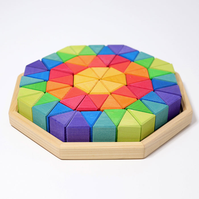Large Octagon Block Puzzle - Grimm's Wooden Toys