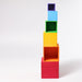 Large Rainbow Set of Boxes - Grimm's Wooden Toys