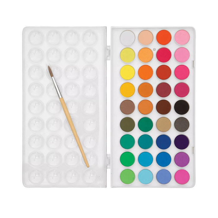 Lil' Watercolor Paint Pods - 36 Color watercolor pallet - OOLY
