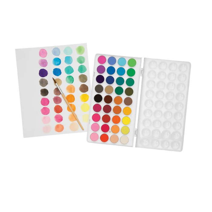 Lil' Watercolor Paint Pods - 36 Color watercolor pallet - OOLY