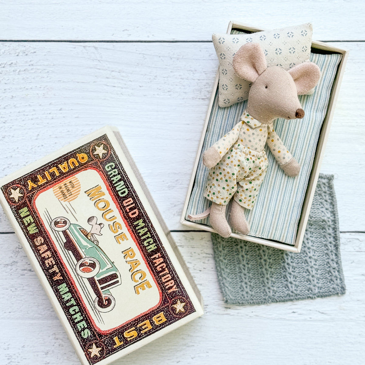 Little Brother Mouse in a Match Box (2024) - Maileg — Oak & Ever