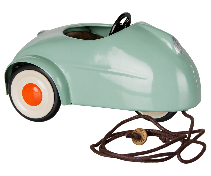 Maileg Mouse Car – Light Mint -  Metal Pull-Along Toy Car