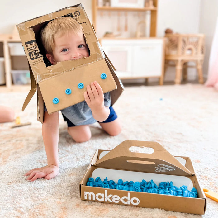 Makedo DISCOVER Cardboard Construction Kit - 126 PC Kit