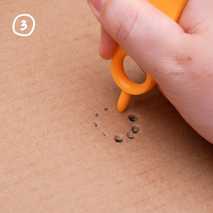 Makedo Roto-Ring Cardboard Construction Kit - 16 PC Set