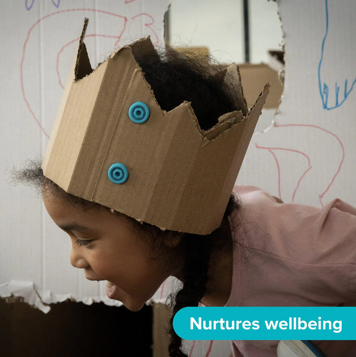 Makedo STARTER KIT Cardboard Construction Kit - 36 PC Kit