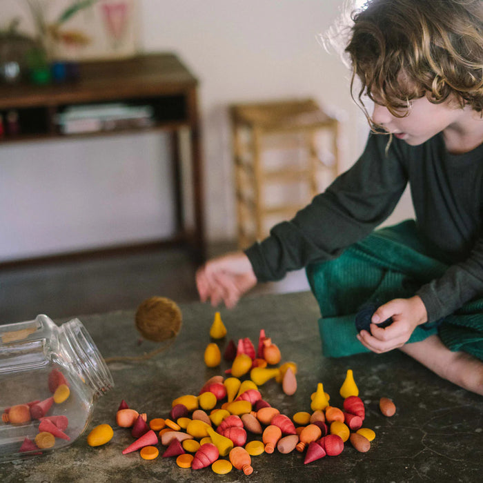 Mandala Mix Warm – 81 Mandala Pieces in Cool Tones - Grapat