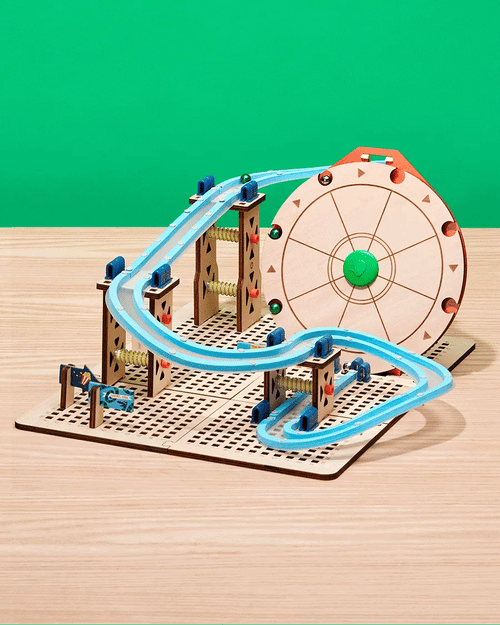 Marble Roller Coaster - Build Your Own Roller Coaster Engineering Kit