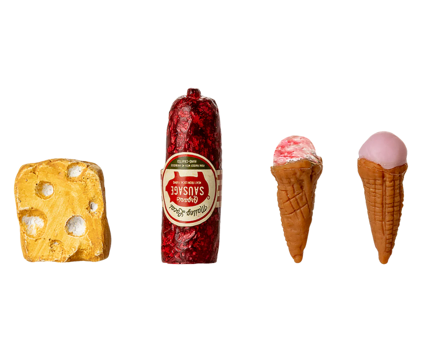 Metal Fridge - Off White - Mouse Size - Maileg