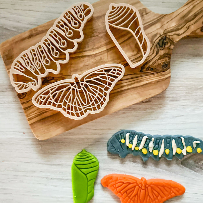 Monarch Life Cycle - Dough Cutters - Eco Cutters
