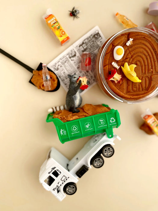Garbage Truck - Sensory Play Kit - Earth Grown Kid Dough