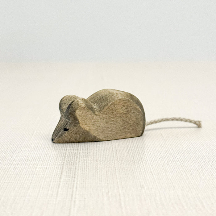 Mouse - Hand Painted Wooden Animal - HolzWald