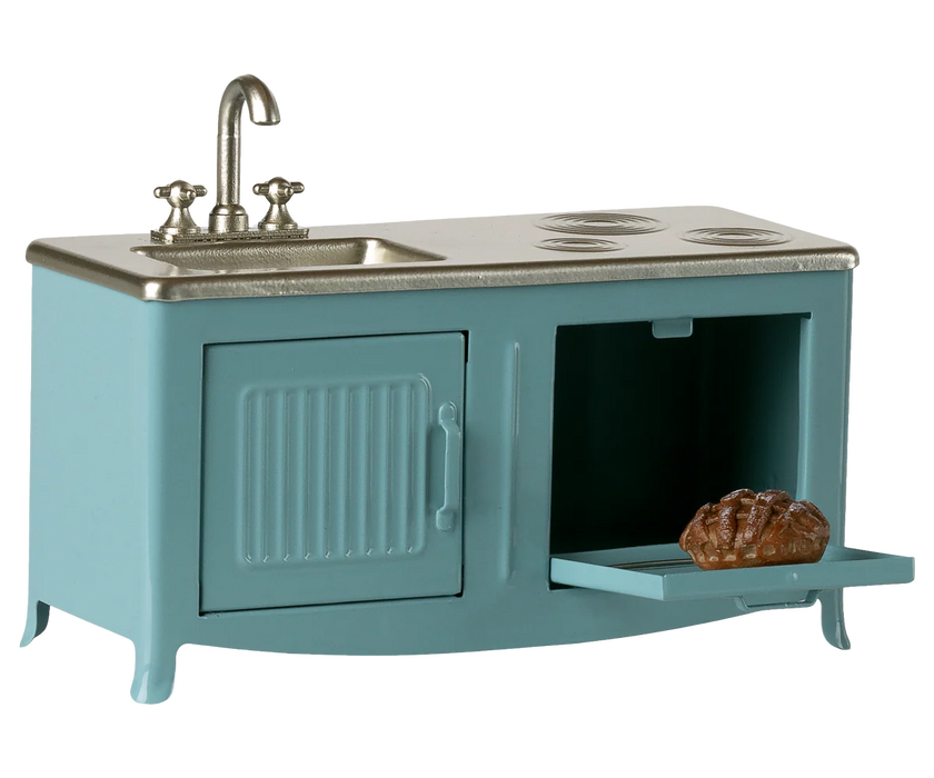 Mouse Kitchen - Blue - Maileg