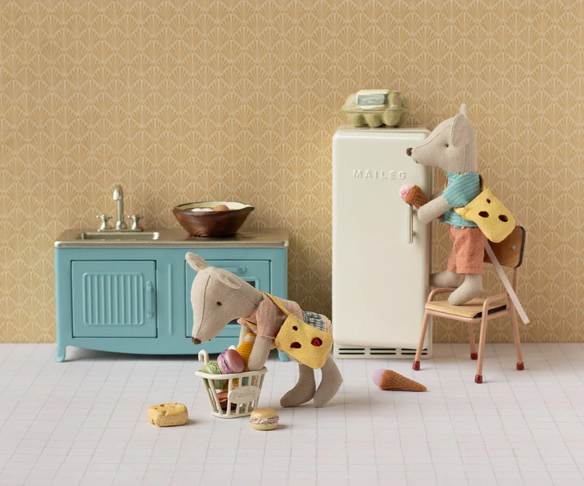Mouse Kitchen - Blue - Maileg