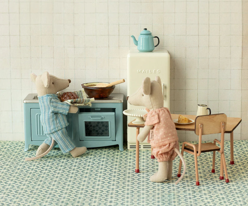 Mouse Kitchen - Blue - Maileg