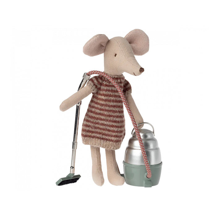 Mouse Vacuum Cleaner - Mouse Size Hoover - Maileg