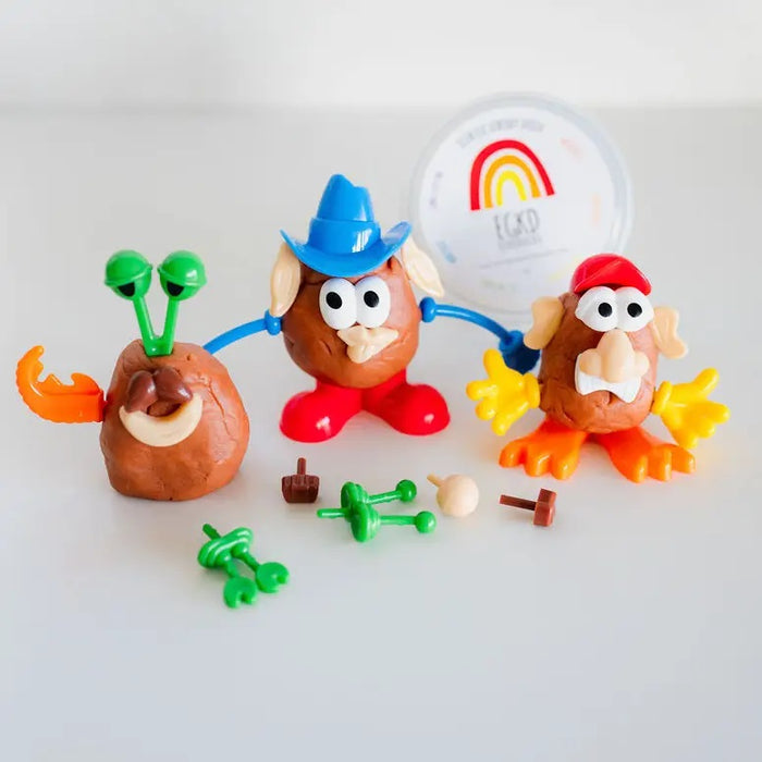 Fun accessories to make your own potato heads using play dough