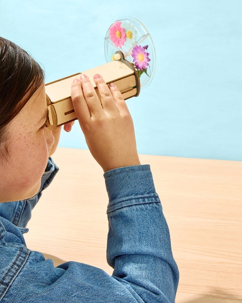 Nature Kaleidoscope Set - Build Your Own Kaleidoscope STEM Kit