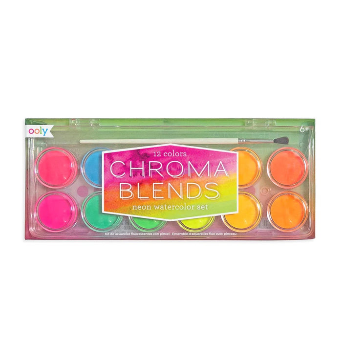 Neon Watercolor Paints - Chroma Blends - OOLY