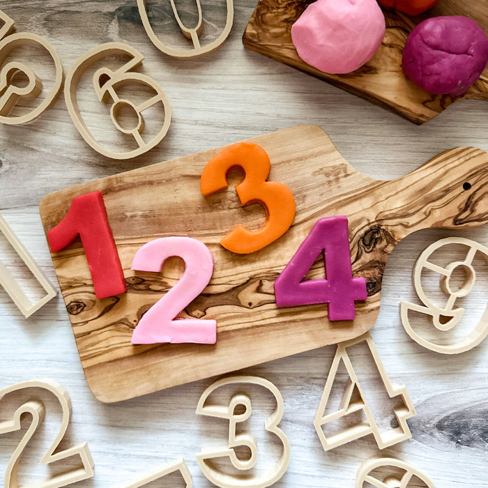 Numbers - Dough Cutters - Plant Based Plastic - Eco Cutters