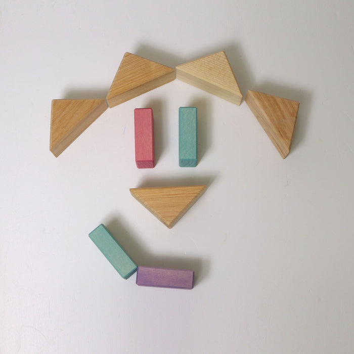 Pastel Duo - Grimm's Wooden Toys