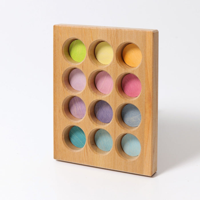 Pastel Sorting Board - Ball or Grimms Friend Stand  - Grimm's