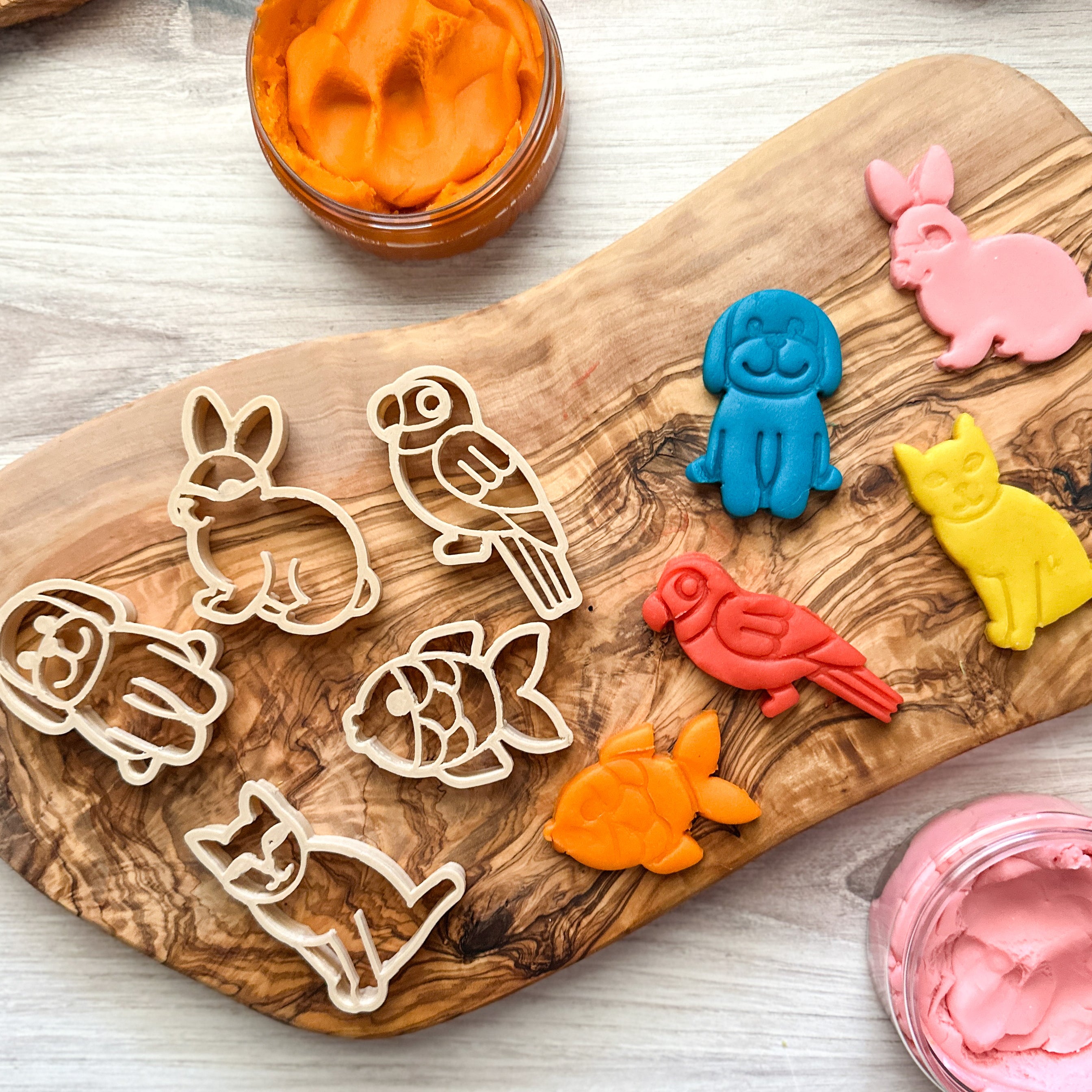 Pets Animals Play Dough Cutters Plant Based Plastic Eco Cutters pets-animals-play-dough-cutters-plant-based-plastic-eco-cutters