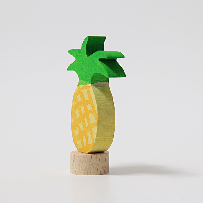 Pineapple - Decorative Figure for Celebration Ring - Grimm's Wooden Toys