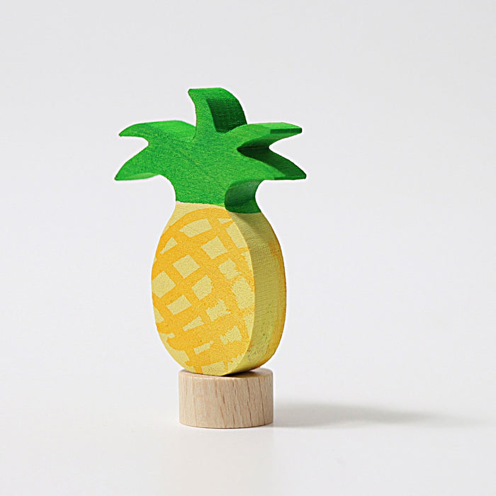 Pineapple - Decorative Figure for Celebration Ring - Grimm's Wooden Toys