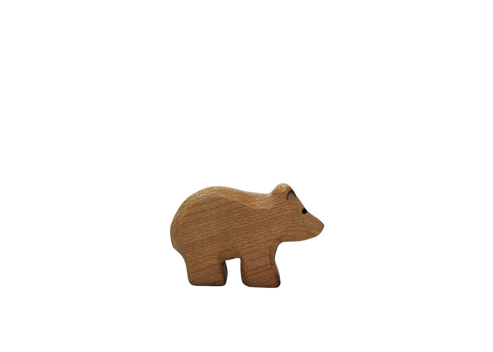 Polar Bear Small II - Hand Painted Wooden Animal - HolzWald
