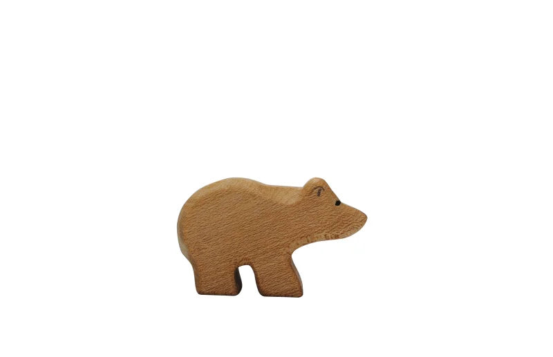 Polar bear small - Hand Painted Wooden Animal - HolzWald