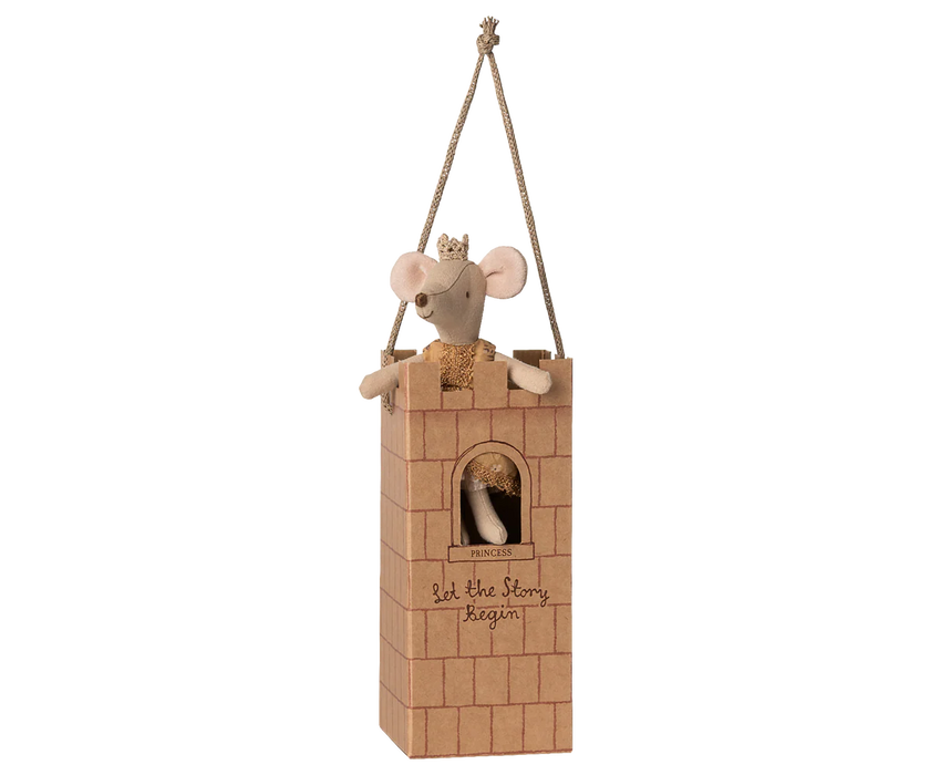 Princess Big Sister Mouse - In A Castle Bag - Maileg