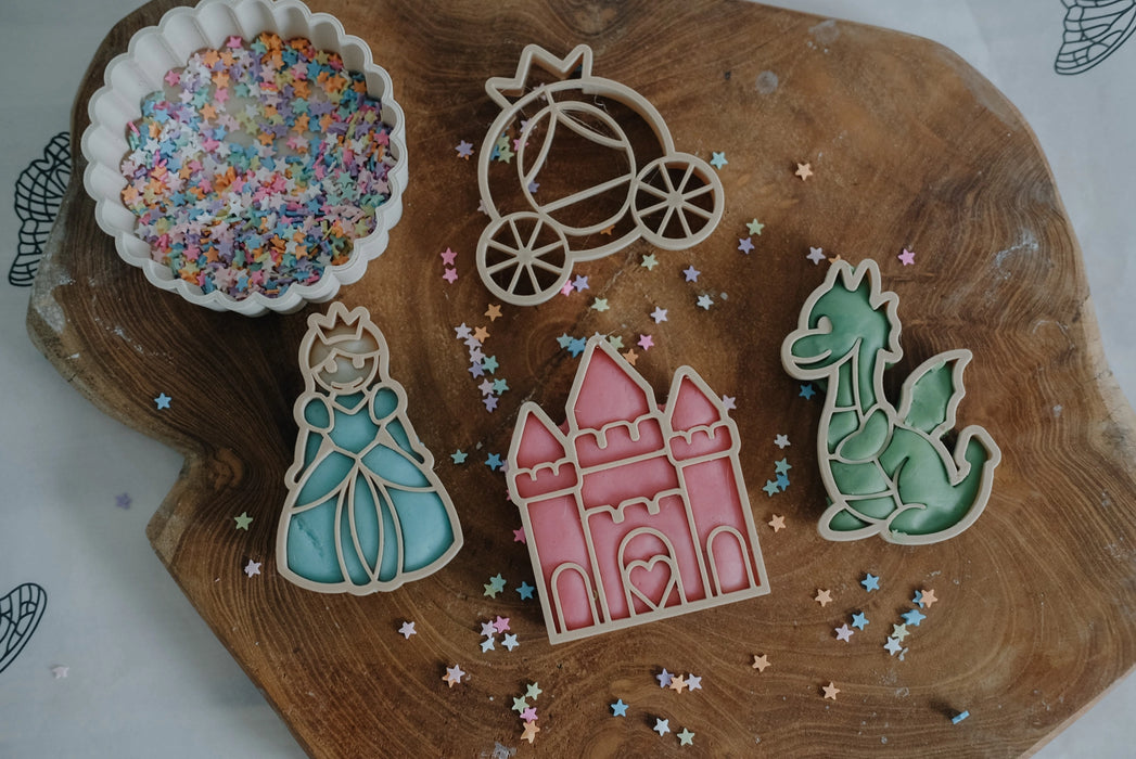 Princess Play Dough Cutters -  Eco Cutters