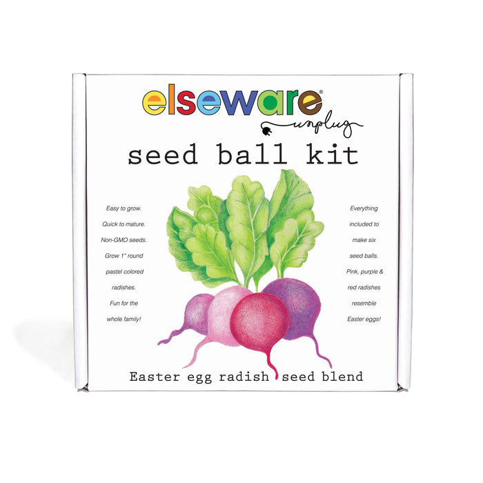 Radish Seed Ball Kit for Kids – DIY Gardening Activity & Nature Craft