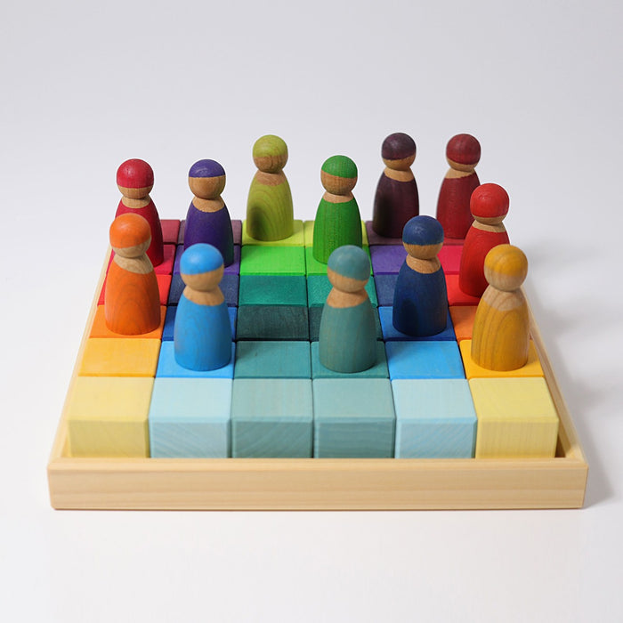 Rainbow Mosaic - Grimm's Wooden Toys