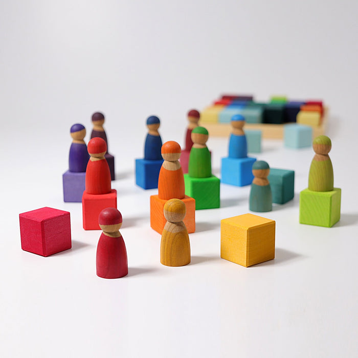 Rainbow Mosaic - Grimm's Wooden Toys